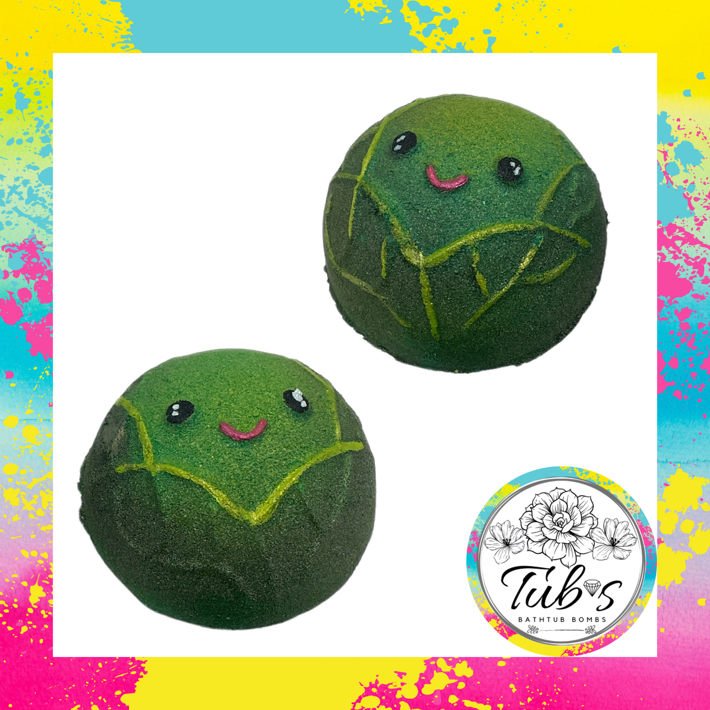 Bath Brusell Sprouts Bath Bombs