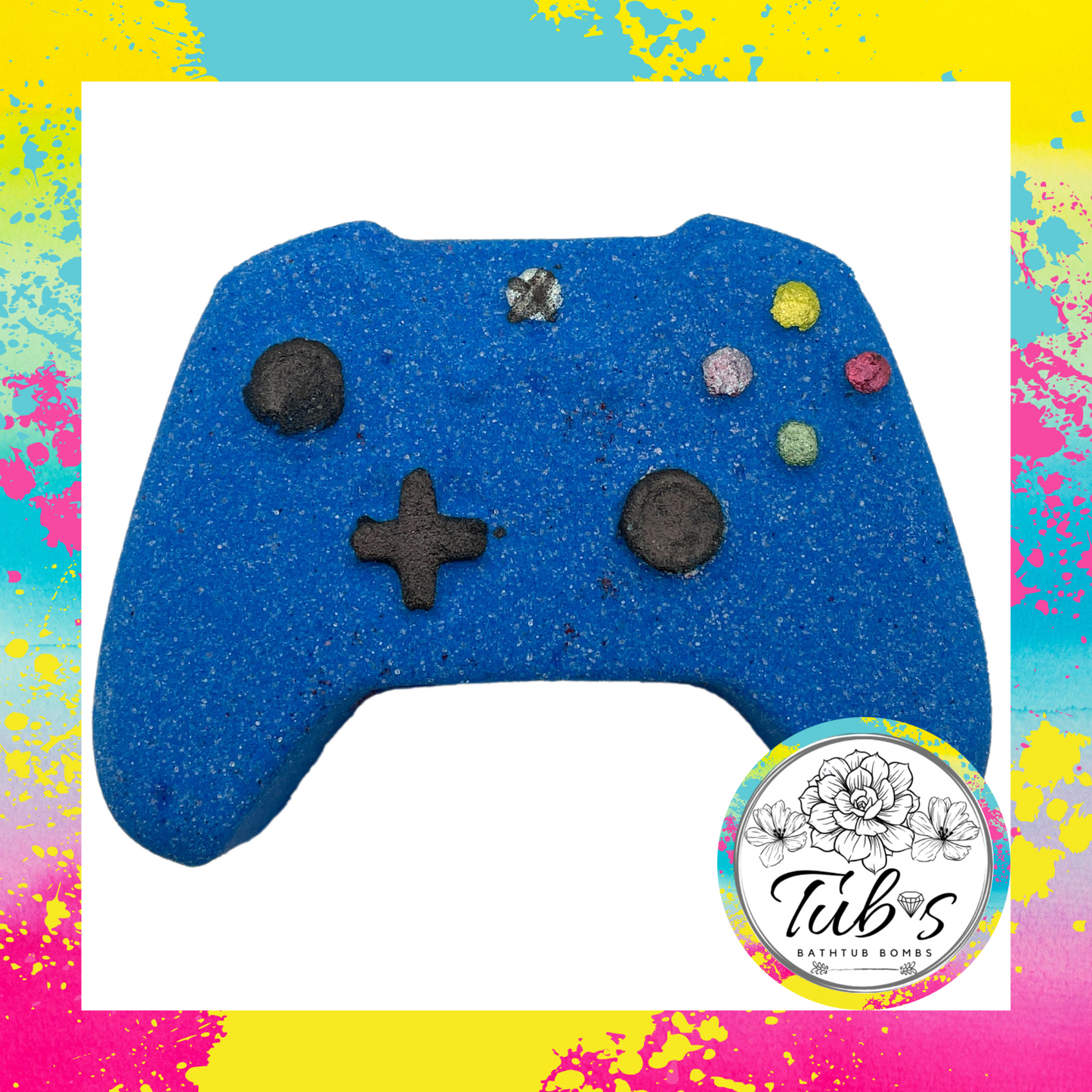 Blue Xbox Controller Bath Bomb