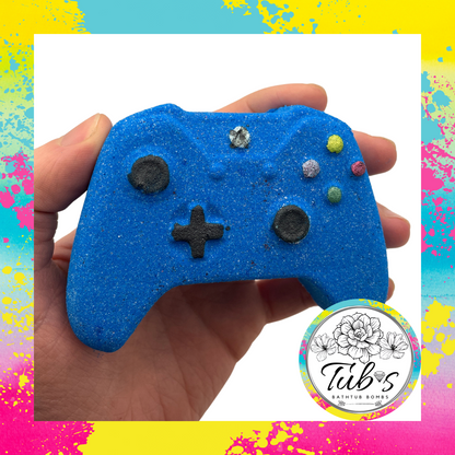 Blue Xbox Controller Bath Bomb