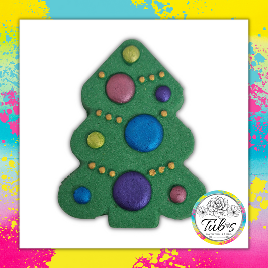 Cute Christmas Tree Bath Bomb