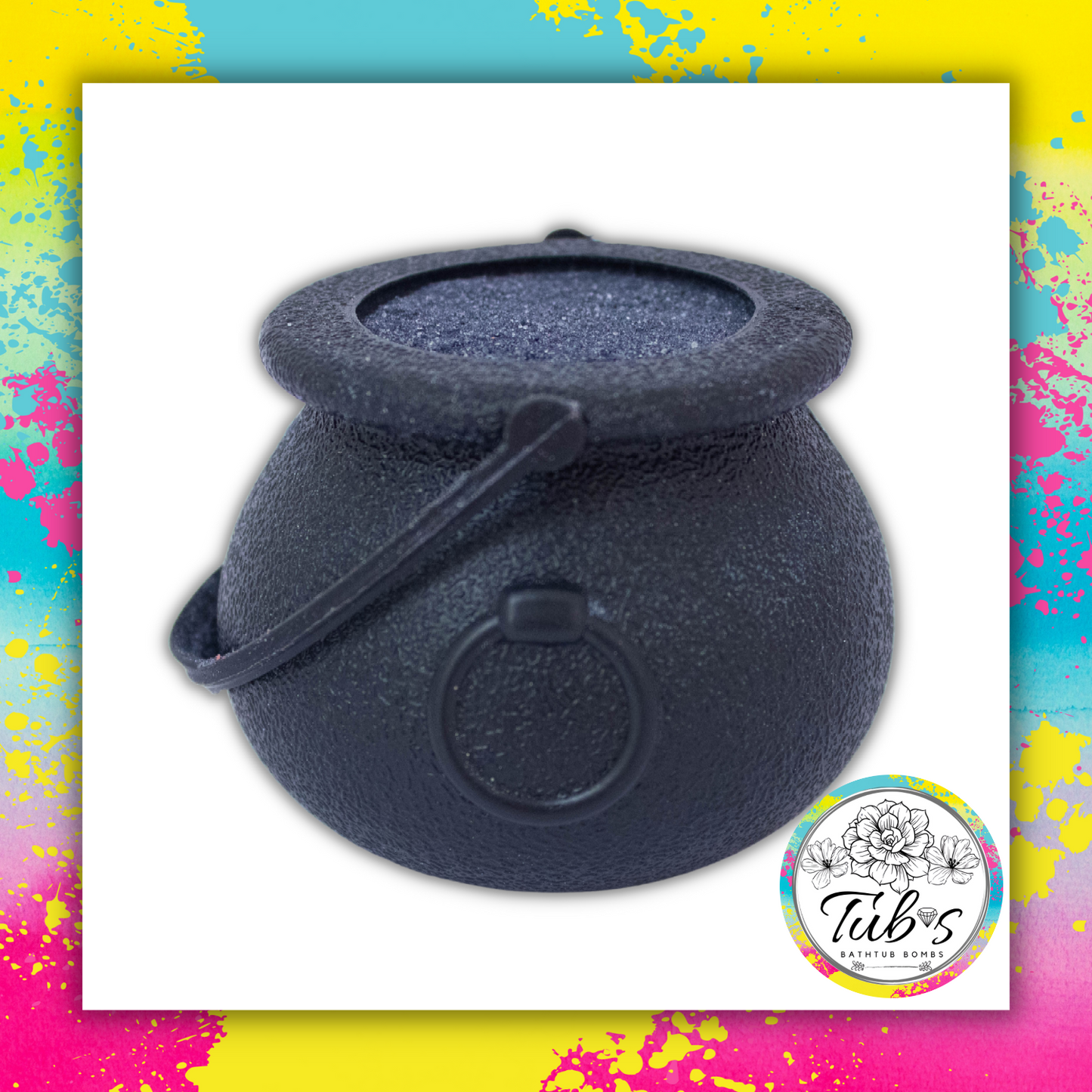 Black Potion Cauldron Bath Bomb